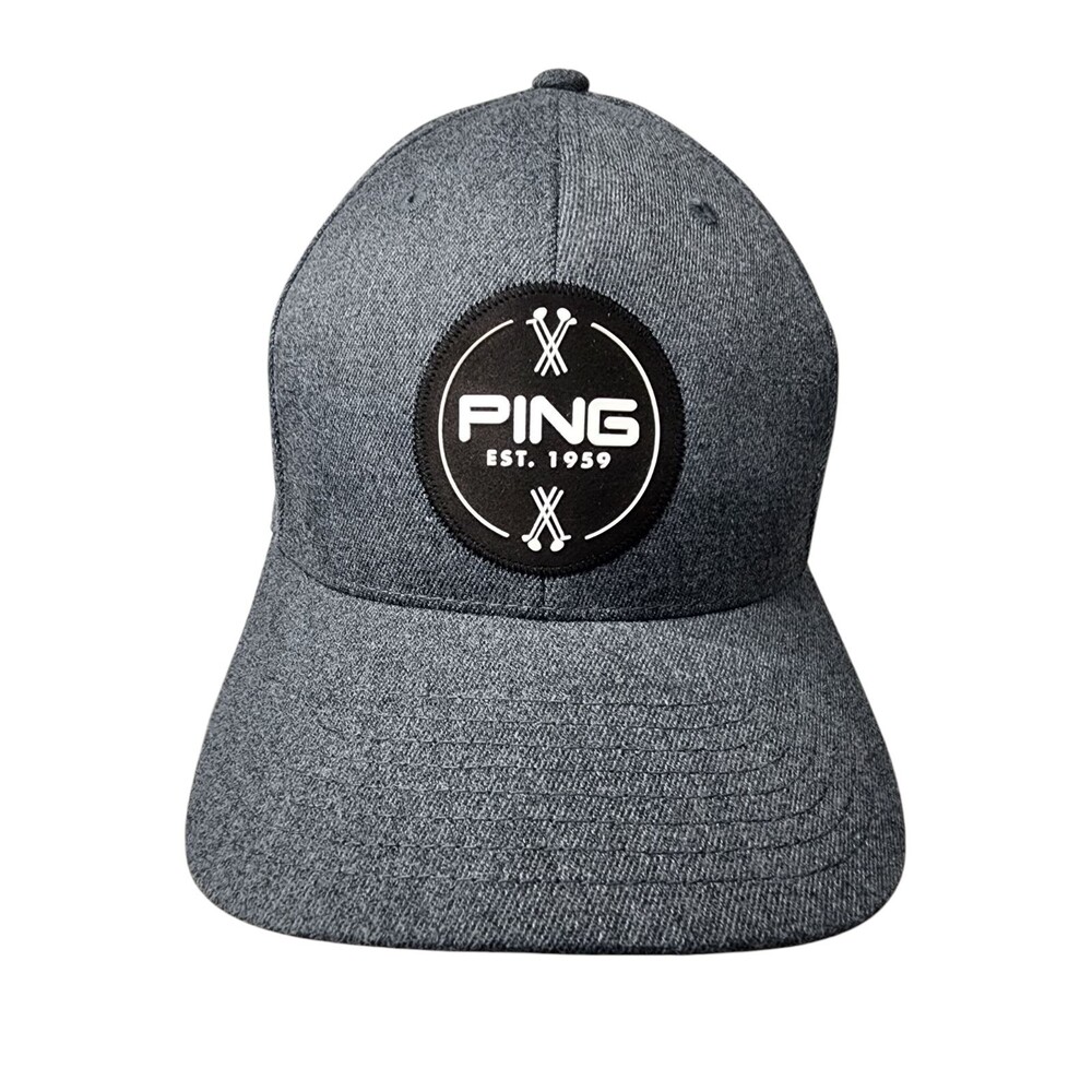 Ping Flexfit 110 Snapback Hat Cap Gray